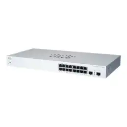 Cisco Business 220 Series CBS220-16T-2G - Commutateur - intelligent - 16 x 10 - 100 - 1000 + 2 x... (CBS220-16T-2GEU-RF)_1